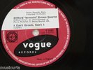 78rpm CLIFFORD BROWN QTT i can`t dream can`t i / blue & brown VOGUE V 2207