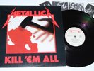 METALLICA -Kill ´em all LP 1983 , Roadrunner