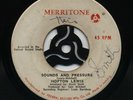 SOUNDS AND PRESSURE / OH MY DARLING  Hopeton Lewis ( Original Ja 