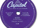 FERLIN HUSKY Rock'n Roll 78 RPM Record. Gone/Missing Persons