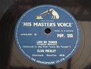 ELVIS PRESLEY LOVE ME TENDER RARE 78 RPM RECORD