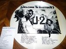U2 LIVE LP PICTURE DISC WELCOME TO BOSTON WAR TOUR 83 VINYL 33T SUPERBE ET RARE