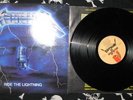 METALLICA LP - RIDE THE LIGHTNING RECORDS 1984 FIRST UK PRESS VINYL RECORD