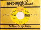 Bob Riley ROCKABILLY 45 Midnight Line / Wanda Jean on MGM Label PROMO HEAR BB213