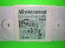 ROLLING STONES : All Meat Music Winter Tour 1973 (Blank) non TMOQ 2 LP Wm. Stout