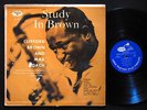 CLIFFORD BROWN MAX ROACH Study In Brown LP EMARCY MG 36037 US 1955 JAZZ DG MONO