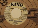 50's rockabilly MAC CURTIS That Ain't Nothin' But Right KING DJ hear soundclip