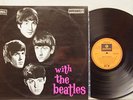 With The Beatles LP OZ Black/Orange Stereo 140g EX+ Late 60s Press.