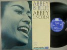 ABBEY LINCOLN Abbey Is Blue RIVERSIDE LP 1959 VG++ vinyl