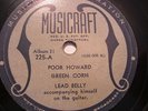Lead Belly Musicraft 225-A-B