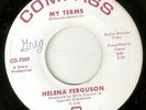HELENA FERGUSON - MY TERMS / WHERE IS THE PARTY - COMPASS PROMO NORTHERN SOUL 45