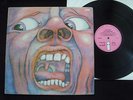 KING CRIMSON In The Court UK 1st Press Pink Island PSYCH LP EX+