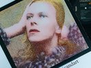 DAVID BOWIE 1971 POP ART COVER HUNKY DORY LP RECORD ANDY WARHOL EX RARE