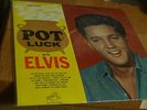 SEALED ELVIS PRESLEY VINTAGE POT LUCK ROCK LP VINYL RECORD RARE