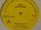DEF LEPPARD   RIDE INTO THE SUN EP   VERY RARE UK 7