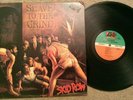 SKID ROW - Slave To The Grind LP USA PRESSING ORIGINAL VG/N MINT w/ lyric inner