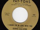 Northern Soul - GEORGE JUKE BYRD - I KNOW I'M IN LOVE WITH YOU - PAY TONS GOLD