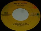 C.P. Love NORTHERN SOUL 45 Spiritual Love RARE Music Help Me Make It MOON WIND