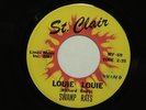 SWAMP RATS Louie Louie / Hey Joe ST CLAIR hear soundclip GARAGE