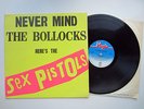 NEVER MIND THE BOLLOCKS HERE'S THE SEX PISTOLS *UK VIRGIN LP; V2086 *EX AUDIO