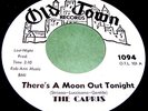 THE CAPRIS A Moon Out Tonight 45 Rare Orig Old Town WL Promo Doo Wop NM Beauty