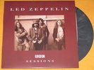 LED ZEPPELIN BBC Sessions LP, German Import, Colored Vinyl Splash Wax Rare ,Ozzy