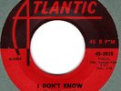 Ruth Brown I Don't Know / Papa Daddy - Atlantic 1959 - Hear It 