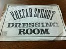 Autograph Signed Prefab Sprout Dressing Room door sign Kitchenware Records