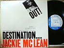 Jackie McLean, Destination Out.  Blue Note Stereo, BST 84165.  Van Gelder