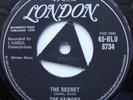 The Gainors - The Secret.  London Tri HL-U 8734.  Classic Doo Wop.  VG