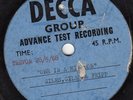 ACETATE GILES GILES & FRIPP(KING CRIMSON) *ONE IN A MILLION* 1968 PSYCH