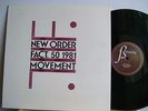 New Order - Movement  FACT 50  USA LP  1981 Factory