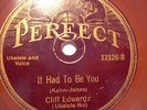 Cliff Edwards Perfect 12126-B