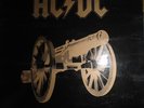 LP.  AC/DC - FOR THOSE ABOUT TO ROCK      -  RARE SPANISH UNIQUE BLACK COVER