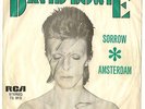 David Bowie - SORROW - Rare TURKISH picture sleeve single