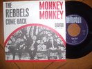 THE REBBELS Monkey Monkey Orig. D Bellaphon PS Single  Deutsch Beat 