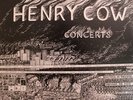 VINYL LP --HENRY COW - CONCERTS  2 LPs  MEGA RAR  TOP ZUSTAND ROBERT WYATT