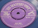 ELVIS PRESLEY - BLUE MOON purple/GOLD UK 1956 7