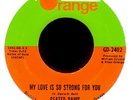 GEATER DAVIS My Love is So Strong for You on House of Orange Soul Funk 45 Hear