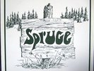 SPRUCE s/t LP Private Press RURAL PSYCH Country Rock GREAT HIPPIE FOLK