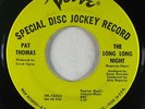 Northern Soul 45 PAT THOMAS Long Long Night / I Can't Wait on Verve VG++/NM