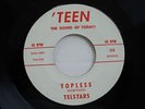 RARE SURF 45 Telstars - Topless / Spaghetti Strap   'Teen 516 HEAR IT