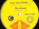 SAXONS 45: WILD WESTERNER/PEDRO THE FISHERMAN AUSSIE W&G 1665 EX/EX  1963