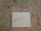 Elvis Presley signed autograph(1970's)