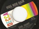 Earl Grant  -  Hide Nor Hair  - Decca Records  Classic Northern Soul