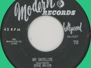 JESSE BELVIN (w/ group) My Satellite 45rpm Modern 1957 R&B rocker