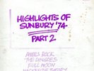 SID RUMPO MATT TAYLOR & OTHERS HIGHLIGHTS OF SUNBURY '74 PART 2 LP RECORD