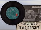 ELVIS PRESLEY Excellent copy LOVE ME TENDER EP  HMV-45 EP
