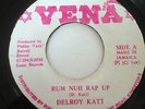 Delroy Katt 'Rum Nuh Rap Up' VENA RARE Orig JA 45 ex