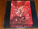 Kreator - Pleasure To Kill LP Vinyl Record Metal 1986 Combat Rare US Press Lot